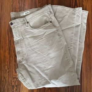 Cremieux Jeans Straight Leg Mens Size 44x30 Comfort Stretch Khaki Tan